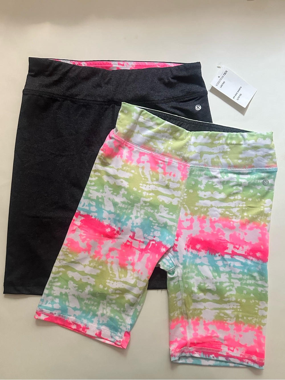 Layer 8 Girls' 2-Pack Bike Shorts Set-Nordstrom Rack Size 14 NWT